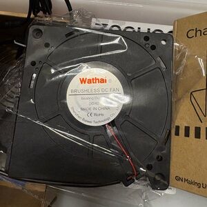 Black Brushless DC Fan